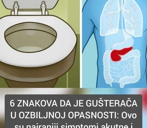 6 ZNAKOVA DA JE GUŠTERAČA U OZBILJNOJ OPASNOSTI:  Ovo su najraniji simptomi akutne i hronične upale pankreasa!