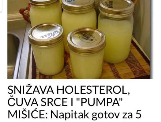 SNIŽAVA HOLESTEROL, ČUVA SRCE I “PUMPA” MIŠIĆE: Napitak gotov za 5 sekundi, a prava je BOMBA za zdravlje