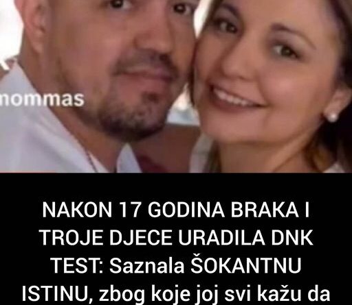 NAKON 17 GODINA BRAKA I TROJE DJECE URADILA DNK TEST: Saznala ŠOKANTNU ISTINU, zbog koje joj svi kažu da se RAZVEDE (VIDEO)