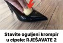 Stavite Oguljeni krompir u cipele: RJEŠAVATE 2 problema Odjednom!