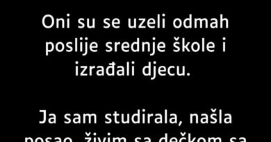 “Sretnem muža svoje drugarice iz osnovne…”