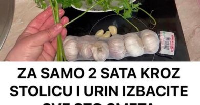 ZA SAMO 2 SATA KROZ STOLICU I URIN IZBACITE SVE STO SMETA ZDRAVOM ORGANIZMU! Univerzalni LIJEK!