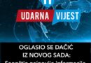 OGLASIO SE DAČIĆ IZ NOVOG SADA: Saopštio najnovije informacije, “Pogrešno ste me razumjeli..”