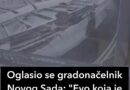 Oglasio se gradonačelnik Novog Sada: “Evo koja je nadstrešica pala”