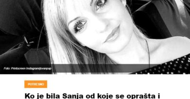 Ko je bila Sanja od koje se oprašta i pevač? Tragedija u Novom Sadu je Srbe zavila u crno, a ona je bila voljena