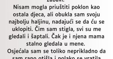 “Bila sam najsiromašnije dijete u školi…”