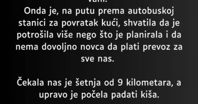 “Mi smo siromašna porodica…”