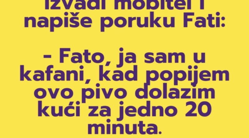 VIC: Mujo šalje Fati poruku