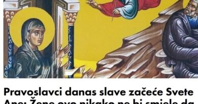 Pravoslavci danas slave začeće Svete Ane: Žene ovo nikako ne bi smjele da rade, vjerovanja kažu…