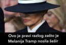 Ovo je pravi razlog zašto je Melanija Tramp nosila šešir na inaguraciji: Kritičari su bez teksta