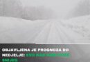 Objavljena je prognoza do nedjelje: Evo kad nam stiže snijeg