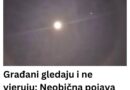 Građani gledaju i ne vjeruju: Neobična pojava na nebu iznad Beograda (FOTO)