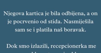 “Moj dečko je isplanirao vikend u luksuznom hotelu, sve je bilo savršeno do…”