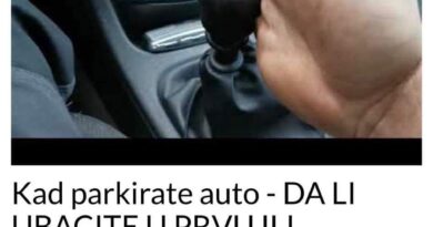 Kad parkirate automobil – DA LI UBACITE U PRVU ILI POVUČETE RUČNU: Konačno stigao pravi odgovor, evo šta je jedino ispravno