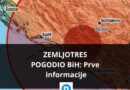 ZEMLJOTRES POGODIO BiH: Prve informacije