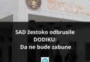 SAD žestoko odbrusile DODIKU: Da ne bude zabune