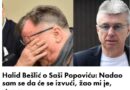 Halid Bešlić o Saši Popoviću: Nadao sam se da će se izvući, žao mi je, stvarno…