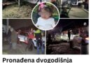 Pronađena dvogodišnja djevojčica Dunja Marković iz Srbije