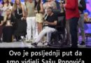 Ovo je posljednji put da smo vidjeli Sašu Popovića na tv-u: Evo šta je tad rekao