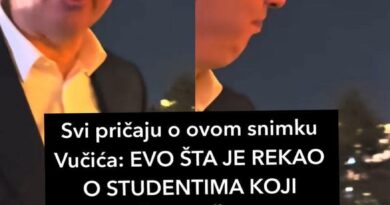 Svi pričaju o ovom snimku Vučića: EVO ŠTA JE REKAO O STUDENTIMA KOJI “ŽELE UČITI”